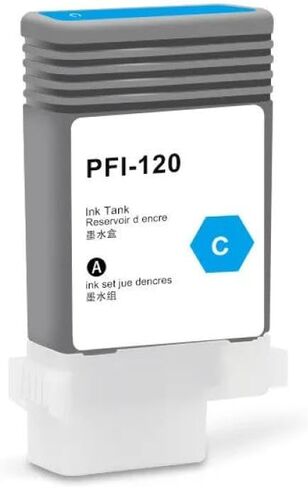 PFI-120 PFI120 PFI 120 Color Ink Cartridge Compatible with TM-200 TM-205 TM-300 TM-305 Printer(1Set) in Saudi Arabia