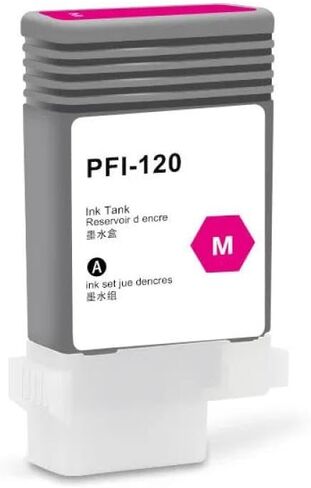 PFI-120 PFI120 PFI 120 Color Ink Cartridge Compatible with TM-200 TM-205 TM-300 TM-305 Printer(1Set) in Saudi Arabia