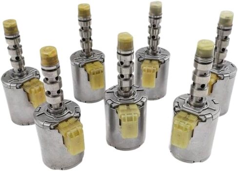 مجموعة الملف اللولبي ناقل الحركة 7 قطع 5R110W 3C3Z-7G383AB 3C3Z-7J136AA 3C3Z-7J136AB متوافق مع F250 F350 F450 F550 Super Duty 2003 UP in Saudi Arabia
