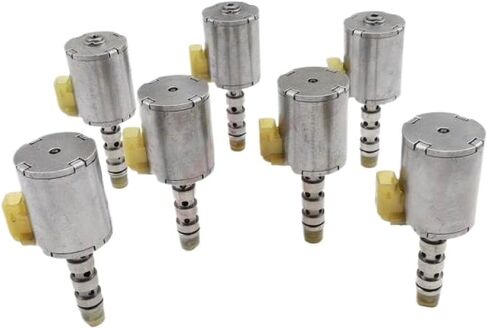 مجموعة الملف اللولبي ناقل الحركة 7 قطع 5R110W 3C3Z-7G383AB 3C3Z-7J136AA 3C3Z-7J136AB متوافق مع F250 F350 F450 F550 Super Duty 2003 UP in Saudi Arabia
