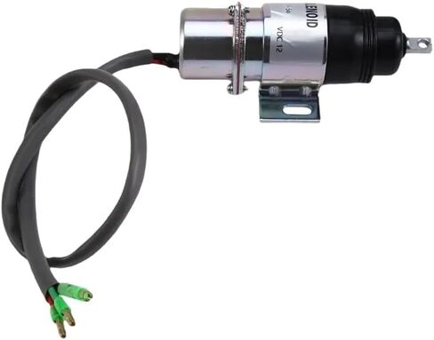 AB16-MV1-58 Compatible With Isuzu Engine 12V Shut Off Solenoid Part Numbers 8-94453341-0 894453-3411 3KC1 4JG1 in Saudi Arabia