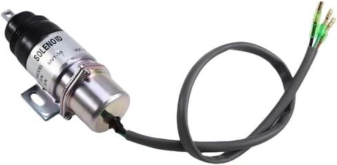 AB16-MV1-58 Compatible With Isuzu Engine 12V Shut Off Solenoid Part Numbers 8-94453341-0 894453-3411 3KC1 4JG1 in Saudi Arabia