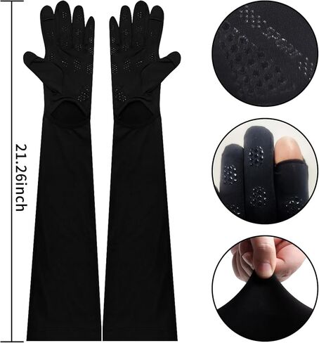 Driving Gloves Women, Cycling Gloves, Sun Women UV Protection, Driving Arm Protection for Sleeves Golf Fishing in Saudi Arabia