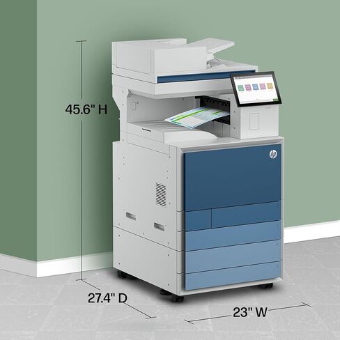 HP Color Laserjet Enterprise 8801dn Multifunction Printer, Scanner, Copier, Duplex, Best for Office (9S184A) in Saudi Arabia