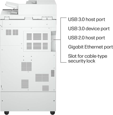 HP Color Laserjet Enterprise 8801dn Multifunction Printer, Scanner, Copier, Duplex, Best for Office (9S184A) in Saudi Arabia