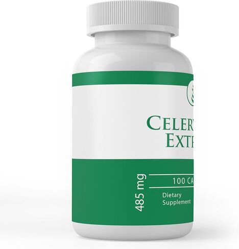 Pure Original Ingredients Celery Seed Extract, (100 Capsules) Always Pure, No Additives Or Fillers, Lab Verified in Saudi Arabia