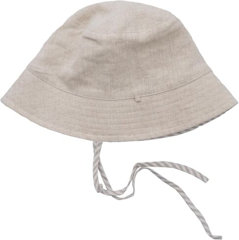 Amazhiyu 100% Linen Reversible Bucket Hat for Women Summer Sun Hat Packable in Saudi Arabia