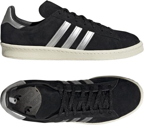 adidas - Campus 80s - GX7330 - Color: Black - Size: 9.5 in Saudi Arabia