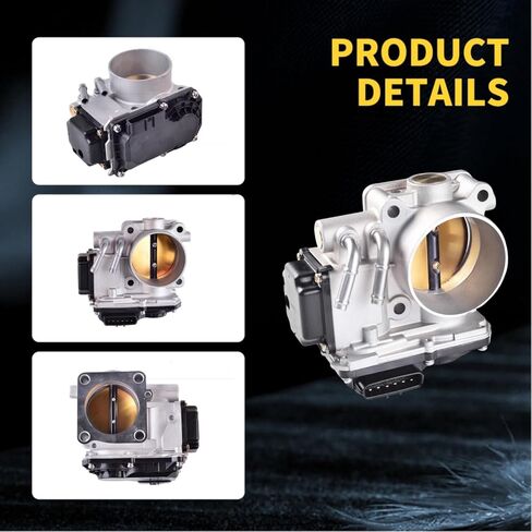 Electronic Throttle Body Fit for Acura ILX 13-15, TSX 09-14, Honda Accord 08-12, Civic 12-15, Crosstour 12-15, CR-V 10-14 2.4L 672000, TB1301, 16400R44A02, 16400R44A01, 16400R11A01 in Saudi Arabia