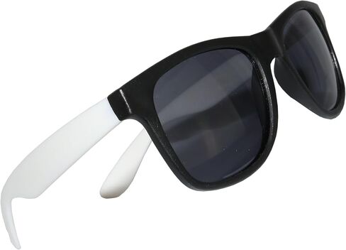 ModParty Black & White Sunglasses for DIY Wedding Favors (Set of 24) – Customizable Party Sunglasses for Guests – Personalized Label-Ready Shades for Bachelorette, Events, Gifting (EB3107NP) in Kuwait