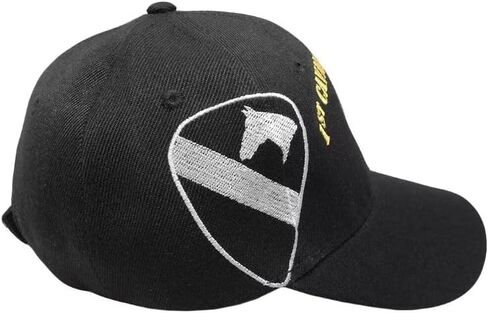 US Army 1ST CAV DIV First Team Cavalry Division HAT Cap Veteran Fort Hood Horse in Saudi Arabia