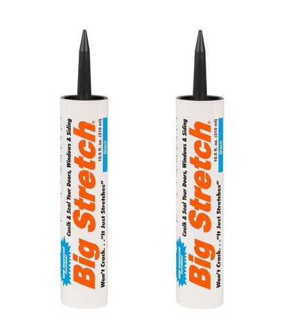 Sashco 10004 Big Stretch Caulk Black 10.5-ounce in Kuwait