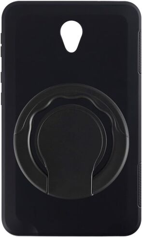 Tablet Case and Stand Holder Compatible with Samsung Galaxy Tab Active 5 5G 8.0 2024 Wi-Fi Case, 2-in-1 Shockproof TPU Cover and 360 Rotating Ring Handle Grip Bracket(Black) in Kuwait
