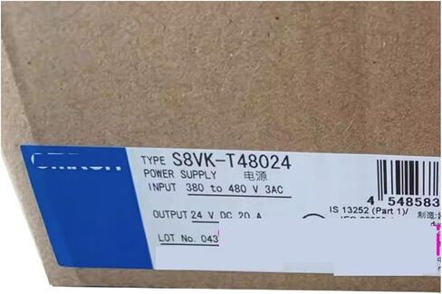 1pcs 3-Phase Power Supply S8VK-T48024 20A 24VDC 480W in Saudi Arabia