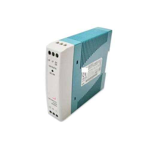 1 قطعة MDR-10 MDR-10-5 | 5 فولت MDR-10-12 | 12 فولت MDR-10-15 | 15 فولت MDR-10-24 | مصدر طاقة سكك حديدية DIN أحادي الإخراج 24 فولت 10 وات (MDR-10-5) in Saudi Arabia