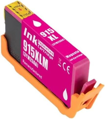 Remanufactured Ink Cartridge 915XL 919XL 915 919 XL Compatible with OfficeJet Pro 8010 8023 8025 8022 Printers(4 Colors) in Saudi Arabia