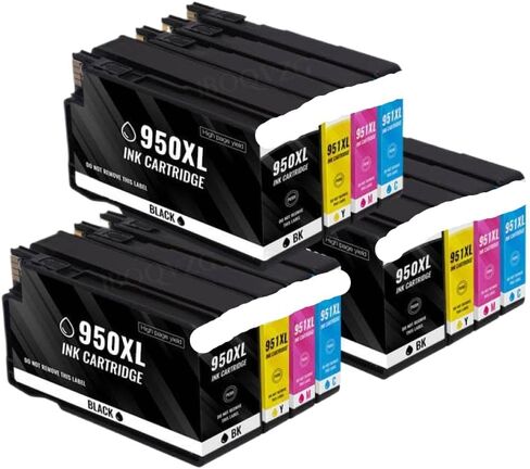 متوافقة مع خرطوشة حبر 950XL 951XL 950 951 XL للاستخدام مع Officejet Pro 8100 8600 8610 8615 8620 8630 8640 8625 8660 استبدال الطابعة العالمية الملائمة لما بعد البيع (مجموعة واحدة) in Saudi Arabia
