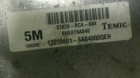 Engine ECM Control Module Fits 06-07 Compatible with Honda Accord 37820-Compatible with RCA-A84 37820Compatible with RCAA84 in Saudi Arabia