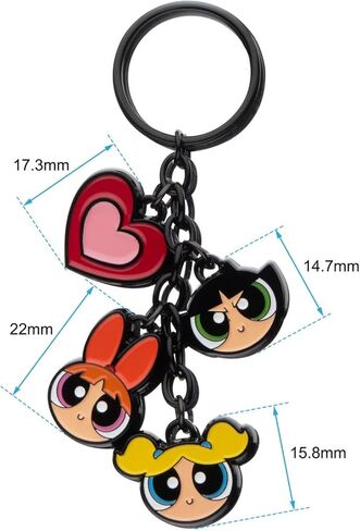 SalesOne The Powerpuff Girls Trio Keychain in Saudi Arabia