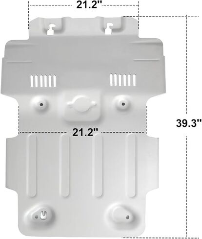 Dermon Front Skid Plate for 2022-2026 Toyota Tundra TRD PRO 3.4L 2023-2026 Toyota Sequoia 3.4L Replacement for PTR60-34220 Engine Guard Under Protection Plate Aluminum in Kuwait
