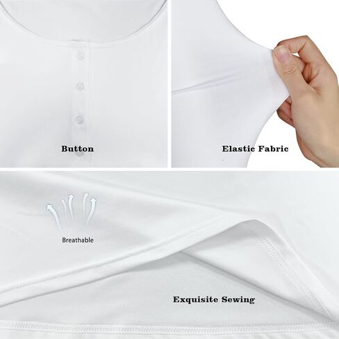 TOADDITDO Womens Tops 3/4 Sleeve T-Shirt Blouses Button Pullover Sweatshirt Henley Shirt Size S-2XL in Saudi Arabia