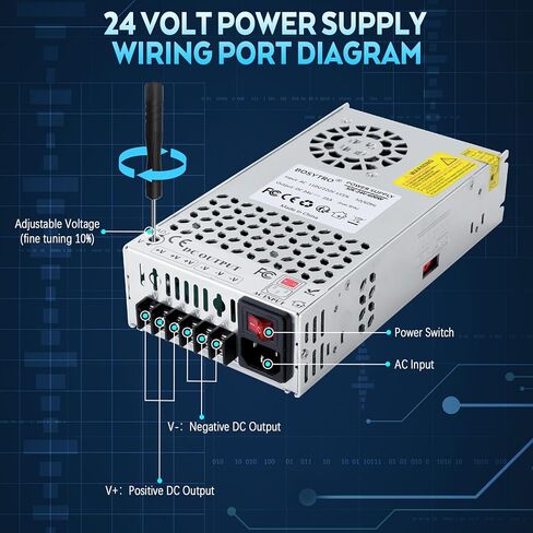 36V 16.6A 600W DC Switching Power Supply، محولات عالمية AC110V/220V (SMPS)، منفذ إخراج مطور مع سلك الطاقة، مصدر طاقة 36 فولت للطابعة ثلاثية الأبعاد، نظام أمان كاميرا CCTV in Kuwait
