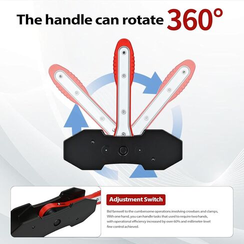 Fernweh Brake Caliper Compression Tool, Brake pad Spreader, Caliper Piston Compressor Tool with 360 Degree Swing Ratchets, 2 Heavy-Duty Caliper Hooks, Car Disc Brake Repair in Saudi Arabia