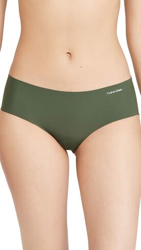 Calvin Klein Invisibles 3-Pack Hipster Bottoms Red Bud/Vanilla Ice/Black XL (Women's 16) in Saudi Arabia