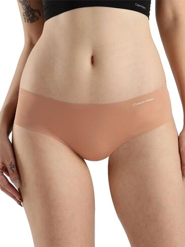 Calvin Klein Invisibles 3-Pack Hipster Bottoms Red Bud/Vanilla Ice/Black XL (Women's 16) in Saudi Arabia