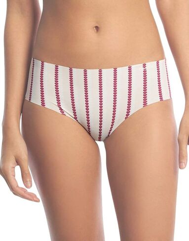 Calvin Klein Invisibles 3-Pack Hipster Bottoms Red Bud/Vanilla Ice/Black XL (Women's 16) in Saudi Arabia