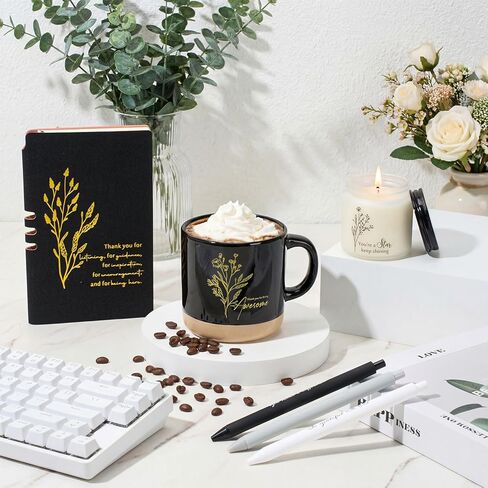 Didaey 7 Pcs CNA Week Gifts Bulk 2026 Teacher Appreciation Gifts Thank You for Women Men Coworker Thank You for Being Awesome Journal Mug Candle Pens for Staff Nurse Graduation (Beige) in Saudi Arabia