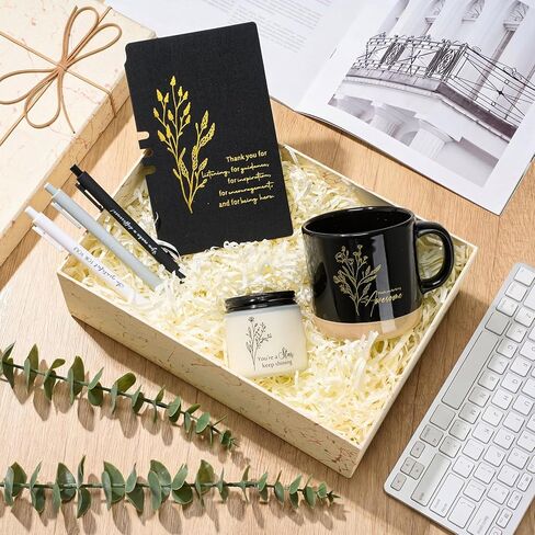 Didaey 7 Pcs CNA Week Gifts Bulk 2026 Teacher Appreciation Gifts Thank You for Women Men Coworker Thank You for Being Awesome Journal Mug Candle Pens for Staff Nurse Graduation (Beige) in Saudi Arabia