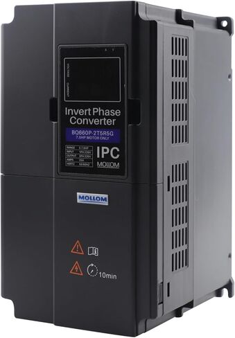 Mollom 11KW 220V أحادي إلى 3 مراحل عكس المرحلة محول-15HP 45A الإدخال/الإخراج IPC لمحرك 3PH in Saudi Arabia
