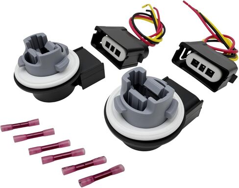 Turn Signal Brake Light Socket 2U5Z13411DA Compatible with E-150 E-250 E-350 E-450 Edge Escape Expedition Explorer F-150 F-250 F-350 F-450 F-550 Focus Freestar Ranger Taurus Mountaineer in Saudi Arabia