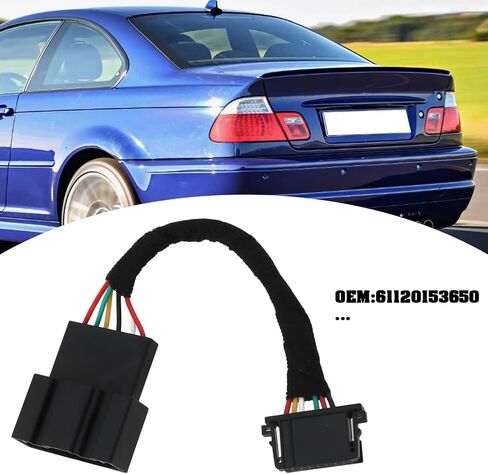 قطعتان من محول الضوء الخلفي LED الخلفي التحديثي 61120153650 متوافق مع BMW E46 كوبيه 2005 مارس＜ in Saudi Arabia