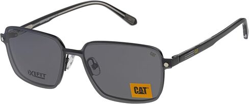 إطار نظارة مربع للرجال من CAT CTSC 0013 مزود بمشبك مغناطيسي مستقطب للشمس، مقاس كبير جدًا، 60 مم in Saudi Arabia