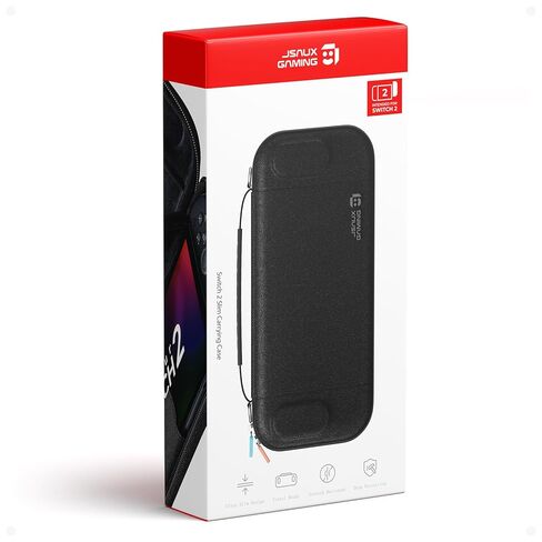 JSAUX Slim Carrying Case for Nintendo Switch 2 (2025), Protective Hard Shell with 12 Game Card Slots, Portable Travel Storage Case BG0133 in Saudi Arabia