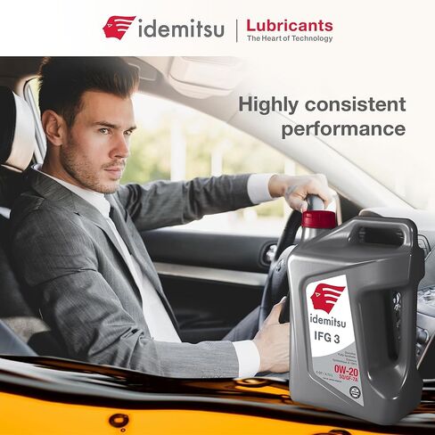 Idemitsu IFG3 0W-20 SP/GF-7A Full Synthetic Motor Oil – 5 Quart, Case of 4 | Engineered for Maximum Fuel Efficiency and Engine Protection in Kuwait