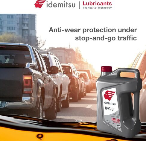 Idemitsu IFG3 0W-20 SP/GF-7A Full Synthetic Motor Oil – 5 Quart, Case of 4 | Engineered for Maximum Fuel Efficiency and Engine Protection in Kuwait