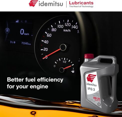 Idemitsu IFG3 0W-20 SP/GF-7A Full Synthetic Motor Oil – 5 Quart, Case of 4 | Engineered for Maximum Fuel Efficiency and Engine Protection in Kuwait