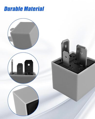 2 قطعة F80B-14B192-AA 4-Pin Relay مناسب لفورد فوكس 2000-2023، مرحل طاقة السيارة استبدال V23136-J4-X89 5M5T-14B192-EA، 12 فولت 70 أمبير in Saudi Arabia