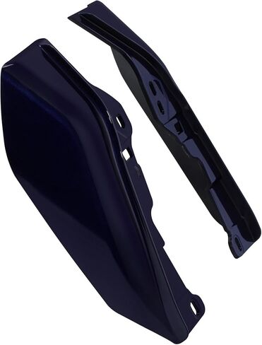 HR3 Zephyr أزرق/أسود Sunglo منتصف الإطار منحرف الهواء درع الحرارة متوافق مع 2020 Road Glide Special Road Glide Limited Street Glide Special Ultra Limited (استبدال OEM) (النمط #2) in Saudi Arabia