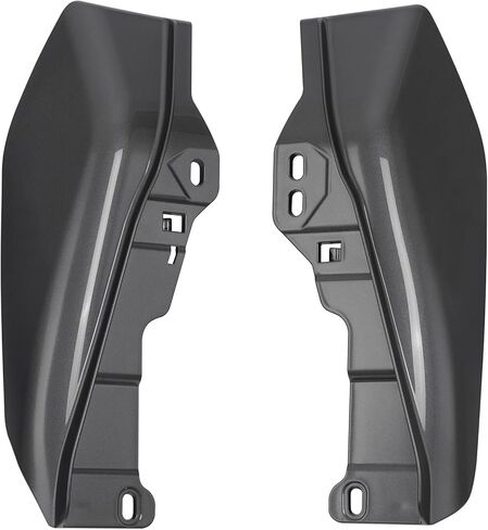 HR3 Gauntlet Gray Metallic/Vivid Black Mid-Frame Air Deflectors Heat Shield Compatible with 2021 Street Glide Special FLHXS (Replace for OEM) (Style #2) in Saudi Arabia