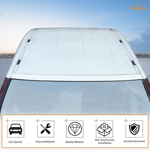 مجموعة إزالة رف سقف السيارة من Aunginsy مع أغطية متوافقة مع ملحقات Toyota FJ Cruiser 2007-2021، 4 قطع ABS/مجموعة رف السقف المعدني مشابك غطاء فتحة صب التنقيط يستبدل #75596-35030 in Kuwait