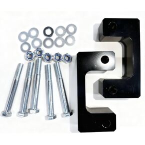 طقم تسوية أمامي 2.5 بوصة متوافق مع 2007-2026 تشيفي سيلفرادو 1500 أفالانش سوبربان تاهو/جي إم سي سييرا يوكون XL1500، فواصل دعامة تعليق أمامية 2.5 بوصة، بدون إزالة دعامة (2.5 بوصة) in Kuwait