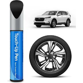 Wheel Touch Up Paint for Honda - Quick And Easy Wheel Scratch Repair (Grey/Dark Charcoal) in Kuwait