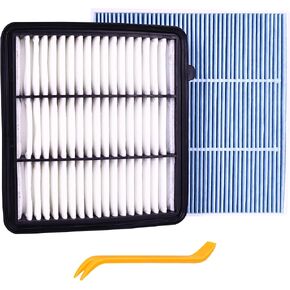 Engine Air Filter&Cabin Air Filter Combo Pack-Compatible with Honda Accord L4 2.0L Hybrid 2014 2015 2017 2018 2019 2020 2021 2022-CF10134&CA11399 in Kuwait