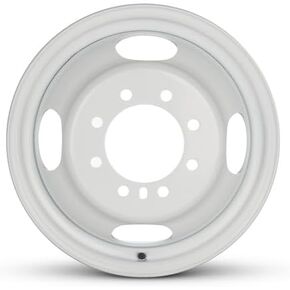 16x6 inch OEM Direct Replacement Steel Wheel for 2007-2025 Ford E-350 DRW 8-165.1mm White 16 in Rim 8C241015GA in Kuwait