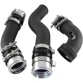 توربو التبريد كمية تهمة الأنابيب عدة ل BMW F20 F30 F31 N20 320i 328i 125i 128i 420i 428i N26 2.0L 2012-2018 أسود in Kuwait