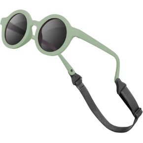 Baby Sunglasses with Strap Polarized Flexible UV400 for Infant Toddler Boys Girls Age 0-36 Months in Kuwait